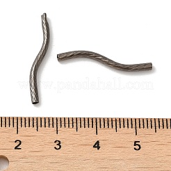 Brass Tube Beads&nbsp;KK-H662-B-NF