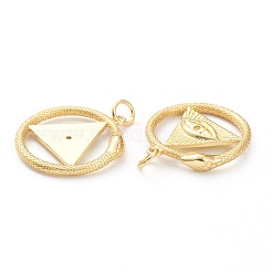 Brass Pendants&nbsp;KK-P200-07G