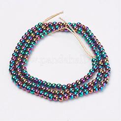 Electroplate Magnetic Synthetic Hematite Strands&nbsp;G-F424-31-3mm