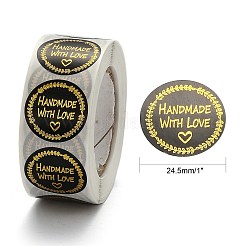 Handmade with Love Stickers&nbsp;X-DIY-E023-07L