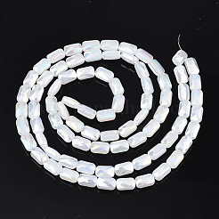 Electroplate Glass Beads Strands&nbsp;X-EGLA-N002-25-E02