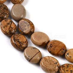 Natural Picture Jasper Beads Strands&nbsp;G-M420-D14-01
