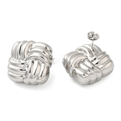 Non-Tarnish 304 Stainless Steel Stud Earrings&nbsp;LS-EJEW-G364-22P