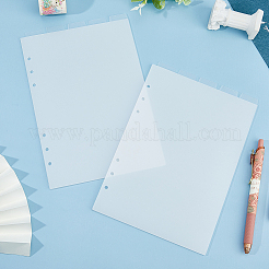 A5 Frosted Plastic Discbound Notebook Index Divider Sheets&nbsp;KY-WH0046-90A