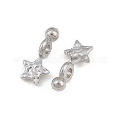 201 Stainless Steel Charms&nbsp;SA-CBAC839-01P-C