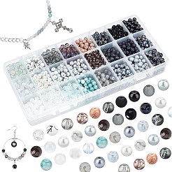 Glass Round Beads&nbsp;GLAA-PH0007-60