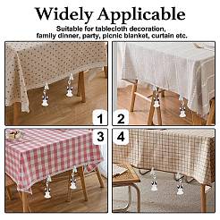 8Pcs Dog Resin Tablecloth Weights&nbsp;HJEW-SW00128-04