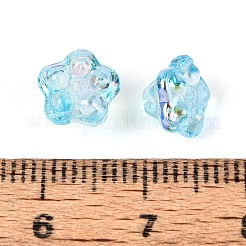 Electroplate Glass Beads Strands&nbsp;EGLA-T021-22G