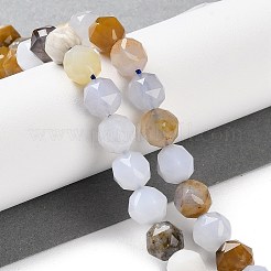 Natural Blue Chalcedony Beads Strands&nbsp;G-NH0021-A11-01