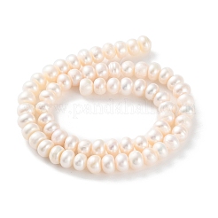 Natural Cultured Freshwater Pearl Beads Strands&nbsp;PEAR-I007-02N-01C