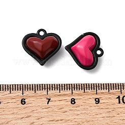 Spray Painted Alloy Pendants&nbsp;FIND-C075-06