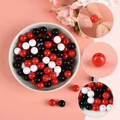 3Colors Opaque Acrylic Beads&nbsp;MACR-SP0001-94C