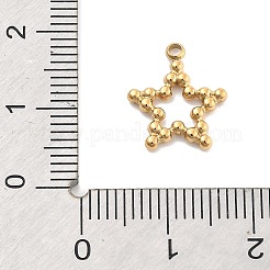 Ion Plating(IP) 304 Stainless Steel Charms&nbsp;STAS-P379-21G