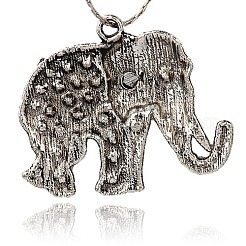 Tibetan Style Alloy Rhinestone Big Pendants&nbsp;ALRI-L048-01AS