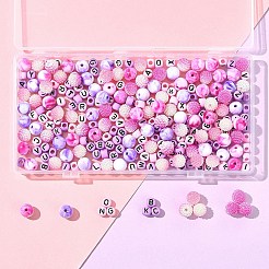 244Pcs Imitation Acrylic Beads Kits&nbsp;OACR-FS0004-07B
