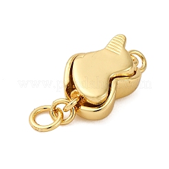 Brass Box Clasps&nbsp;KK-P291-49G