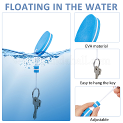 8Pcs 4 Colors EVA Keychains&nbsp;KEYC-FH0001-73