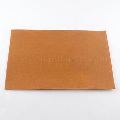 DIYクラフト用品不織布刺繍針フェルト  正方形  チョコレート  298~300x298~300x1mm  約50個/袋&nbsp;DIY-Q007-05