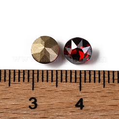 Glass Rhinestone Cabochons&nbsp;RGLA-A026-01A-208SS