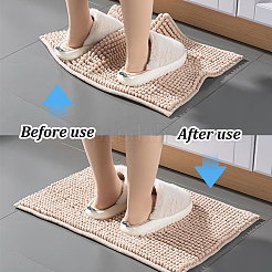 AHADEMAKER 20Pcs 2 Style PU Self Adhesive Non Slip Carpet Stickers&nbsp;FIND-GA0005-66