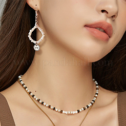4 Strands Natural Freshwater Shell Beads Strands&nbsp;SHEL-NB0001-52