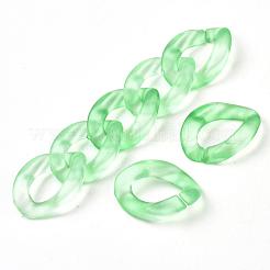 Transparent Acrylic Linking Rings&nbsp;OACR-S036-001A-K12