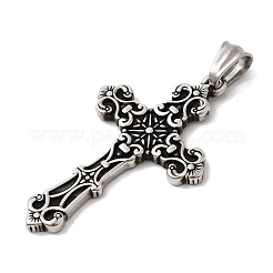 304 Stainless Steel Pendants&nbsp;STAS-A130-09B-AS
