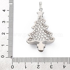 Rack Plating Brass with ABS Imitation Pearls Pendants&nbsp;KK-Q010-07P