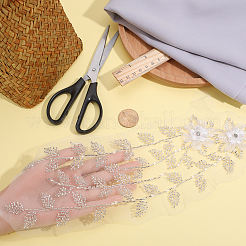 3D Flower Pattern Rayon & Polyester Sew on Appliques&nbsp;DIY-WH0308-361