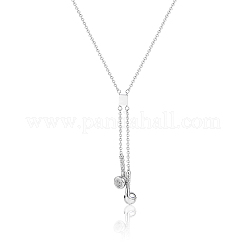 Fashionable 304 Stainless Steel Earphone Pendant Necklaces for Daily Wear&nbsp;IO7350