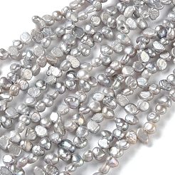 Natural Cultured Freshwater Pearl Beads Strands&nbsp;PA-CBABE82-02F