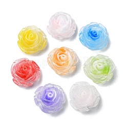 Flower Resin Cabochons&nbsp;CRES-Q006-06A