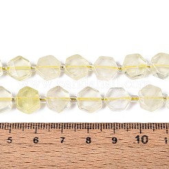 Natural Lemon Quartz(Heated) Beads Strands&nbsp;G-P534-A20-02