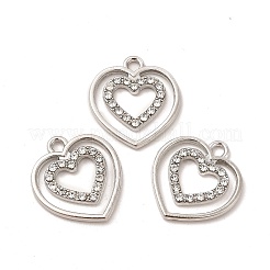 Alloy with Crystal Rhinestone Pendants&nbsp;ALRI-M019-03P