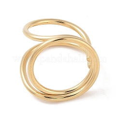 Ion Plating(IP) 304 Stainless Steel Finger Rings for Women&nbsp;RJEW-G315-01G