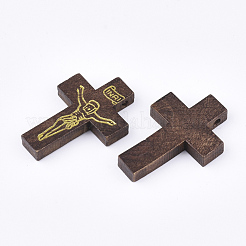 Printed Wooden Pendants&nbsp;X-WOOD-S050-35A-03
