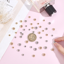 48Pcs 8 Styles Brass Beads&nbsp;KK-PA0001-29