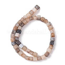 Natural Weathered Agate Beads Strands&nbsp;G-NH0038-01C
