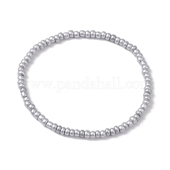 7Pcs 7 Colors Round Glass Seed Beaded Stretch Bracelets&nbsp;BJEW-JB10417