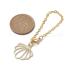Flower Alloy Cup Pendant Decorations&nbsp;HJEW-JM01343