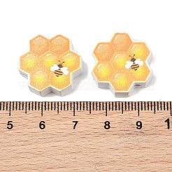 Printed Schima Wood Beads&nbsp;WD-CBA91F0-06