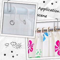 30Pcs Plastic Curtain Hook&nbsp;FIND-CN0002-42A