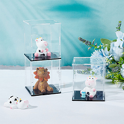 Trasparent Acrylic Toys Action Figures Display Boxs&nbsp;ODIS-WH0038-07A