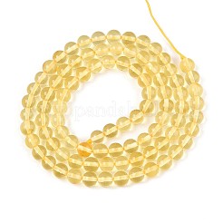 Natural Amber Beads Strands&nbsp;G-N351-05A-01