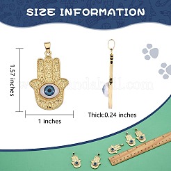 5Pcs Brass Pendant&nbsp;KK-SZ0004-18