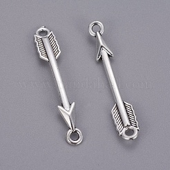 Tibetan Style Alloy Arrow Links connectors&nbsp;TIBE-3497-AS-LF