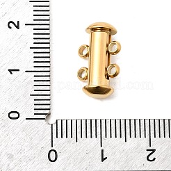 304 Stainless Steel Slide Lock Clasps&nbsp;STAS-F350-01A-G