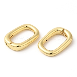 Brass Spring Gate Rings&nbsp;KK-R143-27G