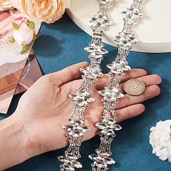 1 Yard Iron Rhinestone Strass Chains&nbsp;FIND-PJ0001-44A