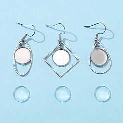 DIY Geometry Dangle Earrings Making Kit&nbsp;DIY-FS0002-82
